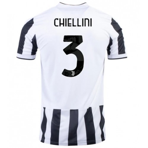 Juventus Fodboldtrøjer Giorgio Chiellini 3 Hjemmebanesæt 2021/22 Kort ærmer Juventus Fodboldtrøjer Giorgio Chiellini 3 Hjemmebanesæt 2021/22 Kort ærmer